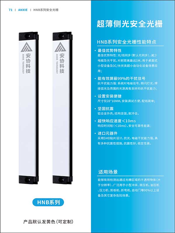 HNB側面超薄28MM光柵系列彩頁