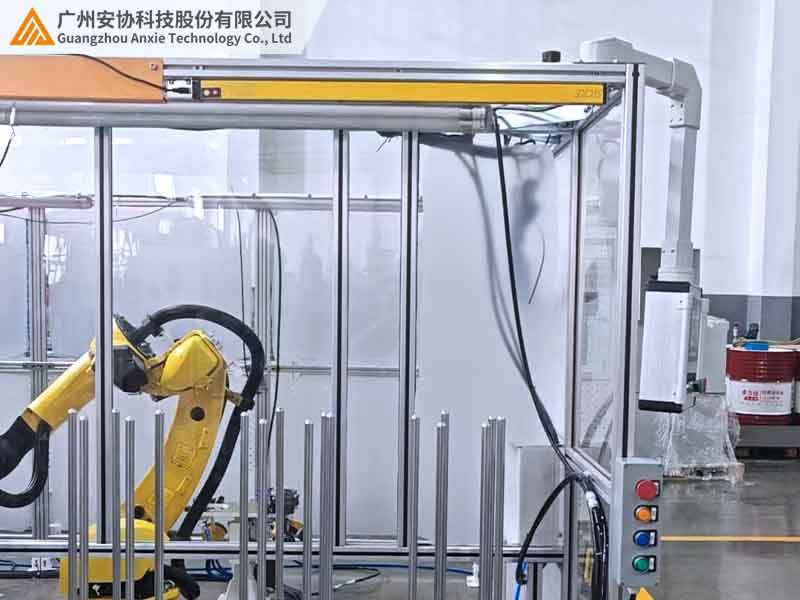 漫反射光幕啟停機(jī)械臂控制